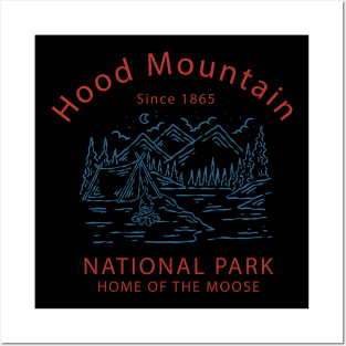 Hood Mountain Posters and Art